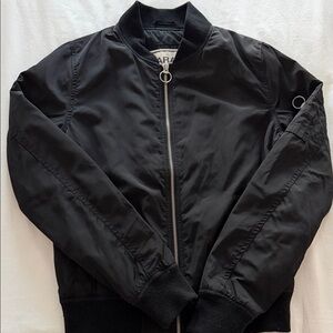 Garage Women's Black Bomber Jacket